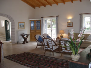 Sitting Room - Villa Sfakoi, Kassiopi, Corfu